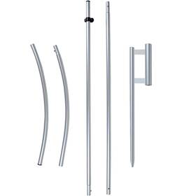 Fsflag Fs-pole-hwre-001 Swooper Flag Hardware Feather Pole Set And Ground Spike 11ft F