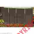 Fsw4423 Suncast 4 Panel Resin Wicker Outdoor Divider Screen Patio Concealment