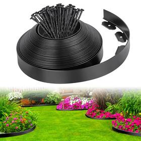 Funfanso Csgld-001 2-inch X 33 Ft Landscape Edging Border With 50 Spikes Garden L