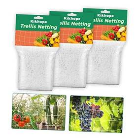 Future Sell Kk0011 Trellis Netting 3 Packs 5 X 15 Ft Heavy-duty Polyester