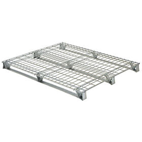Wmp-4848 Galvanized Welded Wire Pallet 48 X Length In Width Height 4 Wmp-4848 Galvanized Welded Wire Pallet 48 X Length In Width Height 4