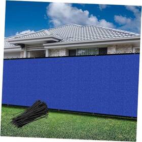 Wassfs13e0425bl Garden Decoration Privacy Screen Fence 4ftx25ft Outdoor Panels Windscreen Mesh Blue Wassfs13e0425bl Garden Decoration Privacy Screen Fence 4ftx25ft Outdoor Panels Windscreen Mesh Blue