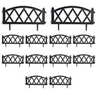 Ci-0152 Garden Fence Plastic Picket 23.6 Inch Length Per Black 12pcs Ci-0152 Garden Fence Plastic Picket 23.6 Inch Length Per Black 12pcs