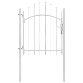 143064 Garden Gate Steel 39.4inchx68.9inch White