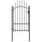 3003124 Garden Gate Steel Outdoor Patio Fence Barrier Border Multi Colors Sizes