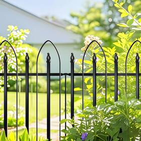 Gardens 313028747742 Garden Fence 32 Inch H X 24 W 5 Panels Total 10 Ft Metal Decorative Borde Gardens 313028747742 Garden Fence 32 Inch H X 24 W 5 Panels Total 10 Ft Metal Decorative Borde