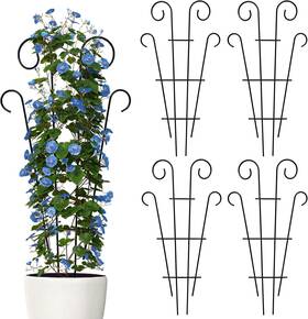 Gardens Ptwh43 4 Pack 43ftft Indoor Plant Trellis For Potted Plants Climbing Outdoor Metal Garde