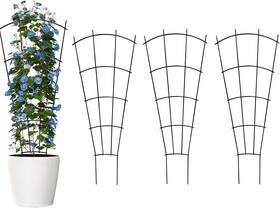 Gardens Tsx-43 4 Pack 43ftft Indoor Plant Trellis For Potted Plants Climbing Outdoor Metal Garden