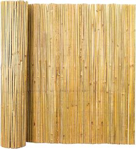 Gardgue 313098767732 Natural Bamboo Slat Screening 4ft X 13ft Fence Panel For Garden Privacy F