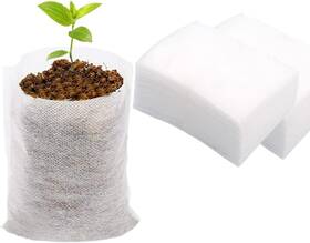 Gardtree 653948794564 Small Plant Nursery Bags 3.1 Inch X3.9 /400pcs White