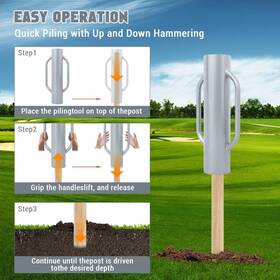 Lxmdc54pho Garvee 336vyqc5 T Post Driver Metal Fence Manual Heavy Duty Hand Pounder Lxmdc54pho Garvee 336vyqc5 T Post Driver Metal Fence Manual Heavy Duty Hand Pounder