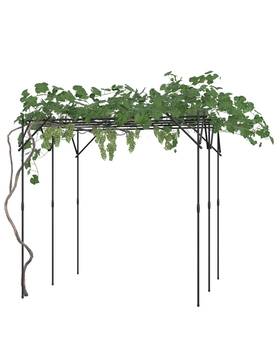 Garveelife Wegriuysdpqc0xbr4ykd1qaah Garden Arch Trellis For Climbing Plants Metal Arched Arbor With Durable Powde