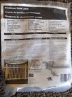Gategear Hardware White Aluminum Gate Latch Nip 040933232727
