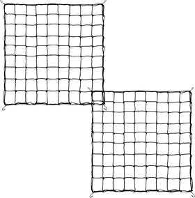 Gbachoose Trellisnetting-2-bk 2 Pack Trellis Netting 5x5 Ft Net For Grow Tent Scrog Elastic Plant