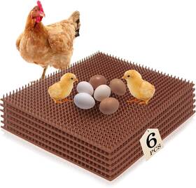 Pad-us-02 Gebena 6 Pack Chicken Nesting Pads For Coop 12 Inch X14 Plastic
