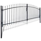 Gfj4316042878259ou Double Door Fence Gate With Spear Top Gfj4316042878259ou Double Door Fence Gate With Spear Top