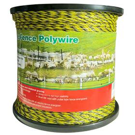 Ggtyhao B0cq2b1f4d Upgraded Electric Fence Polywire 3366ft 6-strand Stainless Steel High Visibili