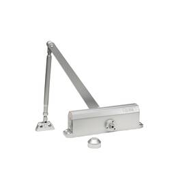 Tc201-al Global Door Controls Compact Commercial Closer In Aluminum With Adjustable Spring Tension - S