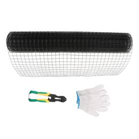 Globalmart-top Gt4629898 Chicken Rabbit Mesh Hardware Cloth 1.5 Inch Electric Welding Net With Glove 48ftftx50ft