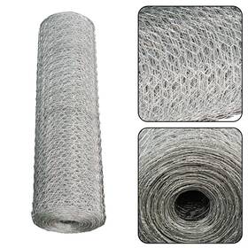 Globalmart-top Gt7716072 24in 100ft Chicken Wire Fencing Mesh Metal Floral Fence For Crafts