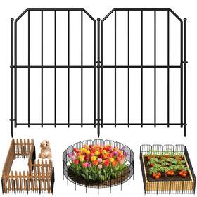 Goovilla Gv-df-a10b Garden Fence Total 10ft L X 24in H Fencing Animal Barrier 10 Pcs R
