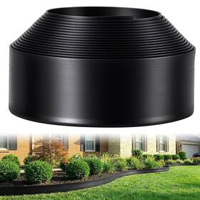Gotgelifleb4100 Gotgelif 4 Inch Tall No Dig Landscape Edging 40ft Heavy Duty Plastic Garden Border Ki