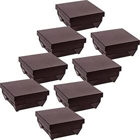 Green Lighting 8 Pack Paradigm Post Cap Cover For 4x4 Nominal Wood Posts Brown
