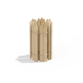 Greenes Fence 052144202284 Cedar Wood Garden Picket 16 Inch H X 8ft L 2-pack 16ft Total