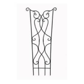 Gr2511375 Grillsgonewild Garden Rococo Trellis - Graphite Powdercoat