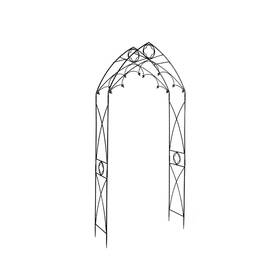 Gr2511506 Grillsgonewild Quatrefoil Garden Arbor