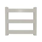 Gthf-thd3rail1.5-48 Weatherables Tan Easy To Assemble Framed Vinyl Fence 841294104469