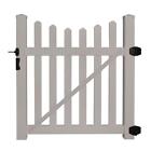 Gtpi-thd3sc-4x48de Weatherables Tan Uv Protected Helena Vinyl Spaced Picket 812312028654