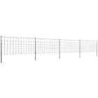 Gvc8431328508097nj Fence With Posts Galvanized Wire