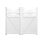 Gwpr-ots-6x44.5-2 Weatherables Uv Protected White Halifax Vinyl Privacy Double 841294103783