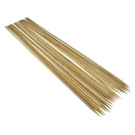 Hahiyo 764481298256 16inches 20pcs Natural Carbonized Bamboo Plant Stake Wood Garden Stake
