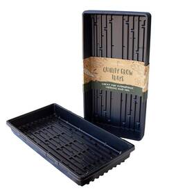 1020 Handy Pantry 740006070071 10-pack Garden Growing Trays With Drain Holes - 10 Inch X 20 P