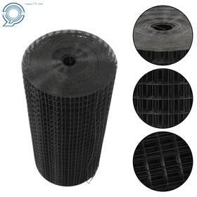 Happy19star Hp76290 For Chicken Cage Black Plastic Impregnated 24 Inch X 100ft Electric Welding Mesh