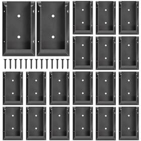 1.5x3.5in Hardware 313092729729 20pcs Deck Railing Brackets Connectors For 2x4 Actual Wood Po 1.5x3.5in Hardware 313092729729 20pcs Deck Railing Brackets Connectors For 2x4 Actual Wood Po