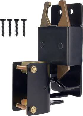 Hardware 445022263294 Heavy Duty 2 Way Farm Gate Latch Two Fence For Metal Gates Lives