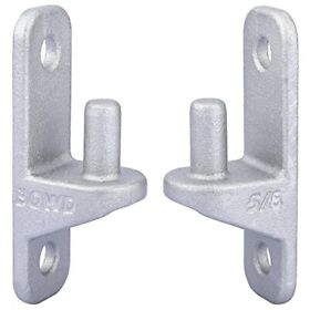 Heavy Duty Wall Mount Gate Hinges 2 Pack For Wood Fence Hinge Chain
