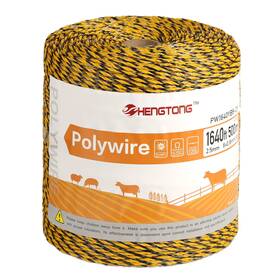 Hengtong B0bg4ylkt1 Electric Fence Wire 1640ft/500m 6-strand Stainless Steel Uv Resistan