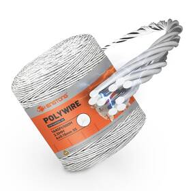 Hengtong Pw1640w6-25 Electric Fence Polywire 1640ft 500m 6-strand Stainless Steel Conductors R