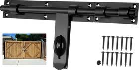 Gl43-01 Hfcenxie 17 Inch Slide Bolt Gate Latch Thickened For Large Wooden/metal Gates F
