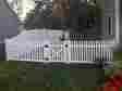 Hi4w Hawaii Style Vinylfencer 4 X Straight Top Picket Pvc Vinyl Fence Walk Gate With Hardware