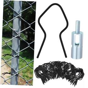 Hicarer Zhw-hicarer-1626 T Post Clips Kits 500 T-post Wire Fence 1 Drill Chuck Black