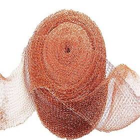 Hici 741722495094 100% Copper Mesh Roll Flexible Wire Stuf-fit Screen 5