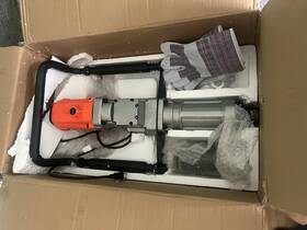 Higospro Hgs60a-epd 2200w Electric T Fence Post Pile Driver 3 In Max With Gloves Wrench