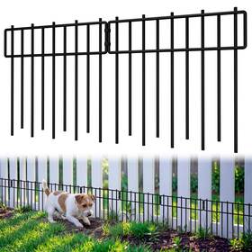Hihaduum 977390391817 20.57ft Animal Barrier Fence - 1.2 Inch Gap And 3.75mm Heavy-duty Garden Anim