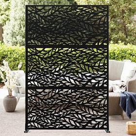 Hipicute 33c9kly4 Metal Privacy Screen Outdoor 72 Inch H X 47 W And Panels