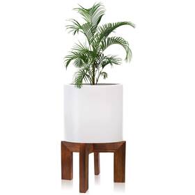 Psd00111 Hismocal Wood Plant Stand Indoor/outdoor For Plants Large Size Planter Holder S